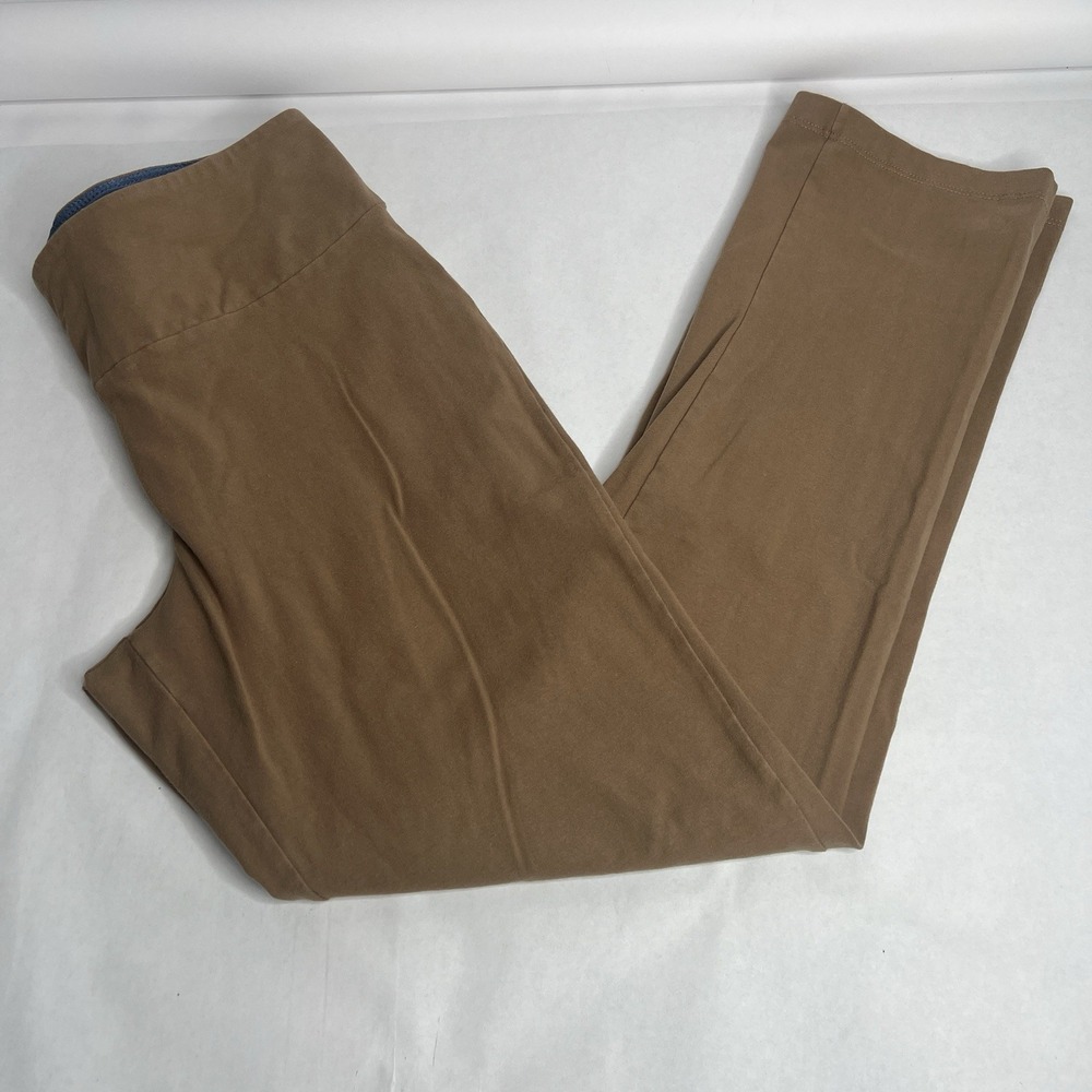 Women with Control Renee Greenstein Women's Pants M #110689 Yoga Pull On‎ Brown